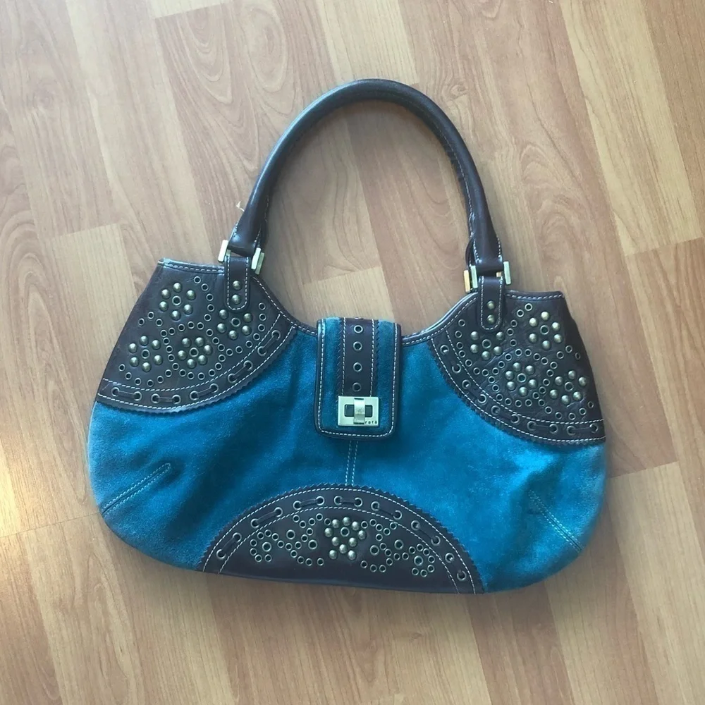Rafe New York Suede Embellished Bag